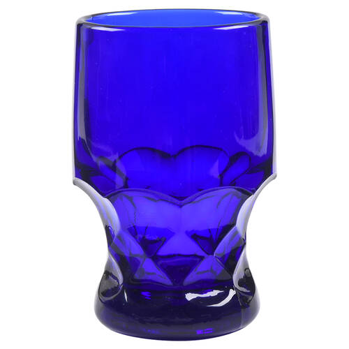Georgian Cobalt Blue 12 Oz Flat Tumbler
