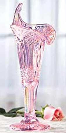 Diamond Classic Pink Passion Carnival Jack in the Pulpit Vase