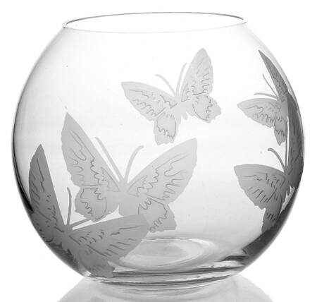 Modern Butterfly 6" Rose Bowl