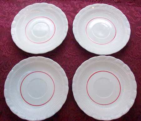 Oxford Red Band Saucer Only