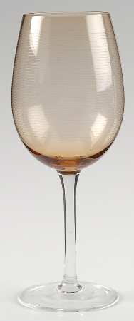 Cheers Color Amber White Wine Glass