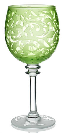 Elise Green (Wafer Stem) Balloon Wine