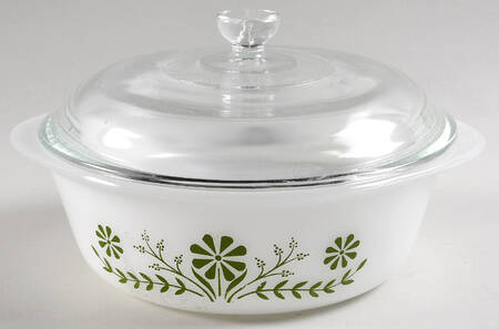 Primrose Dream 1.5 Quart Round Covered Casserole