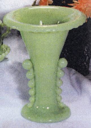 Candlewick Jade Ite 8" Flower Vase