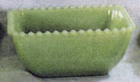 Candlewick Jade Ite Square Bowl