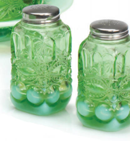Eye Winker Green Opal Shaker Set w/Metal Lids