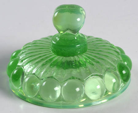 Eye Winker Green Opal Lid for Sugar Bowl
