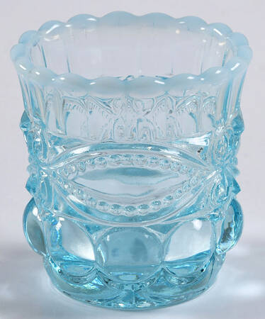 Eye Winker Aqua Opal Toothpick Holder