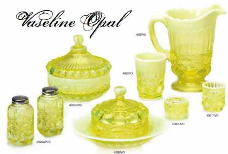 Eye Winker Vaseline Opal Pitcher