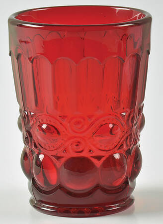 Eye Winker Red Flat Tumbler