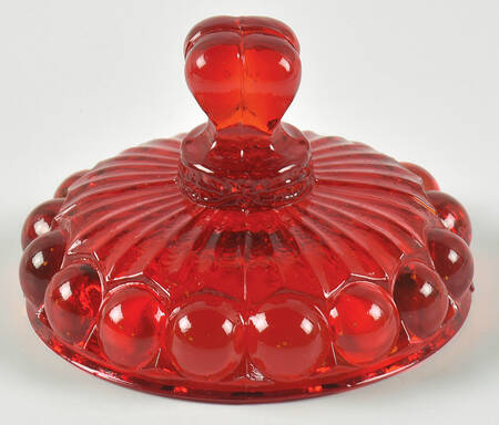 Eye Winker Red Lid for Sugar Bowl