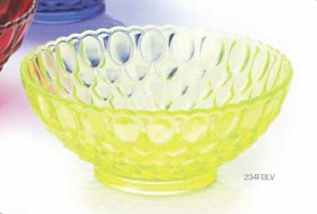 Elizabeth Vaseline 10" Round Bowl