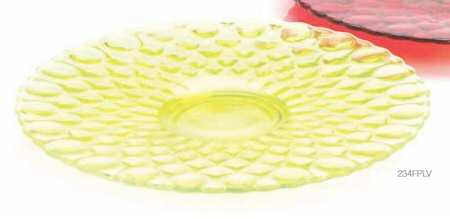 Elizabeth Vaseline 12" Round Platter