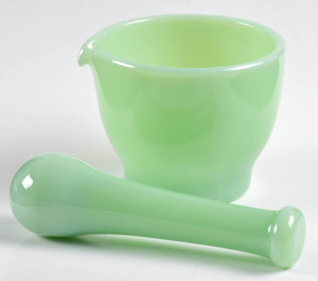 Jadeite Pestle and Mortar