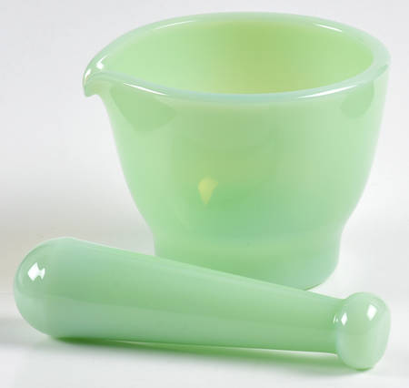 Jadeite Pestle and Mortar