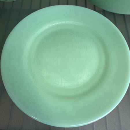 Jadeite Salad Plate
