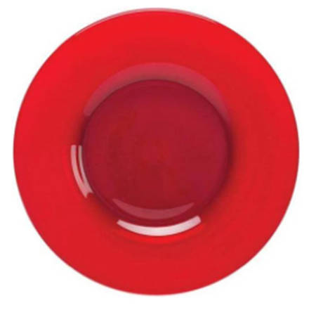 Ruby Red Salad Plate