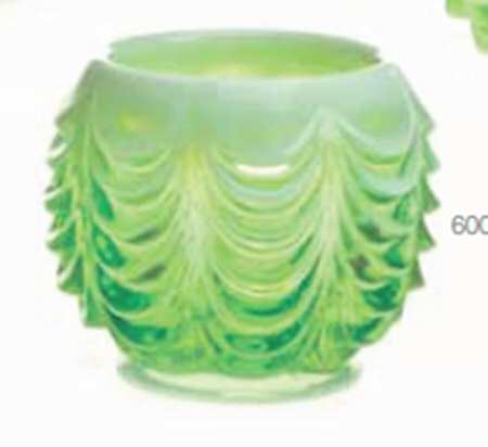 Drape Green Opal 4" Candle Votive