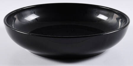 Black Raspberry 9" Soup/Pasta Bowl