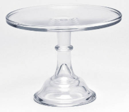 Crystal 10" Diameter Pedestal Cake Stand
