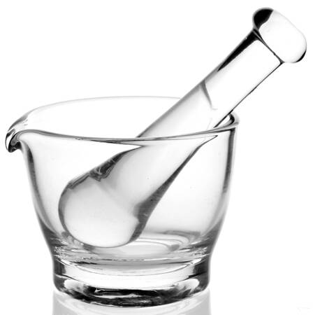 Crystal Pestle and Mortar