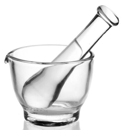 Crystal Pestle and Mortar