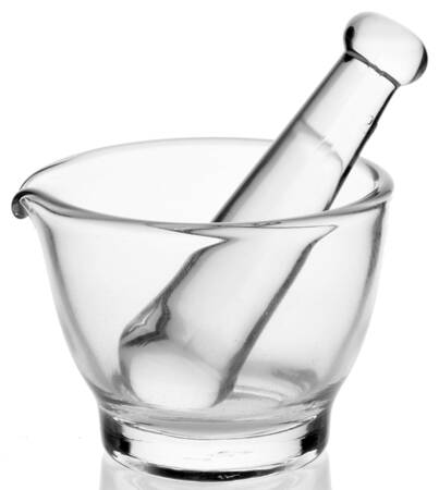Crystal Pestle and Mortar