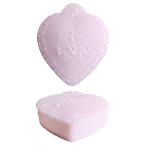 Crown Tuscan Small Heart Box & Lid