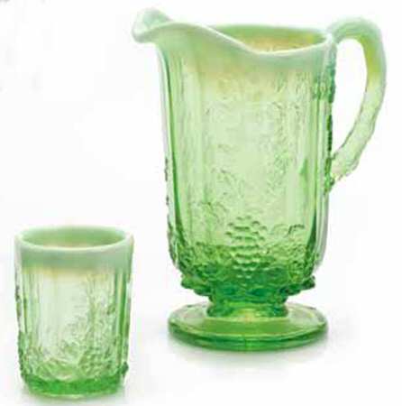 Panel Grape Green Opal by Mosser (Ohio)