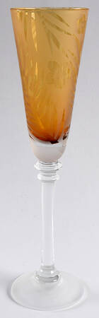 TROPIC Amber Fluted Champagne