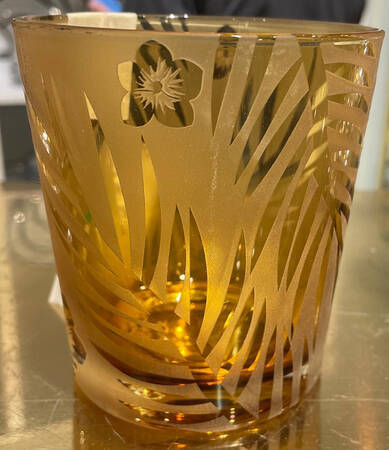 TROPIC Amber Double Old Fashioned