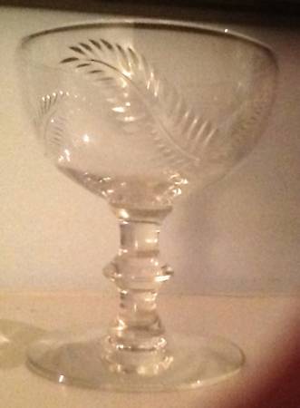 Feather Clear (Stem 708) Champagne/Tall Sherbet
