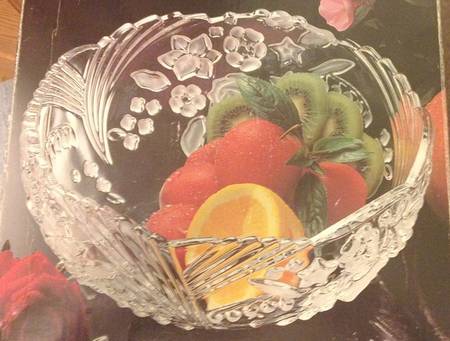Silk Rose 8" Round Bowl