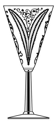 Fernlee (Black, Stem #7672) by Morgantown