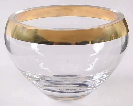 Serenity Gold 5" Round Bowl