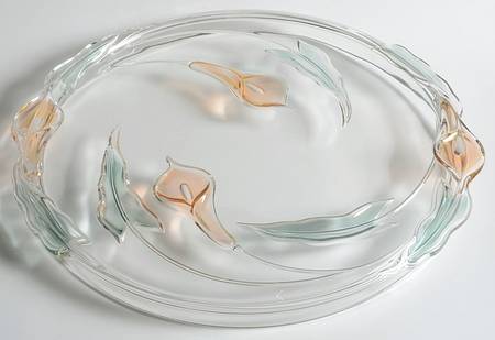 Spectrum Flair Footed Cake Plate