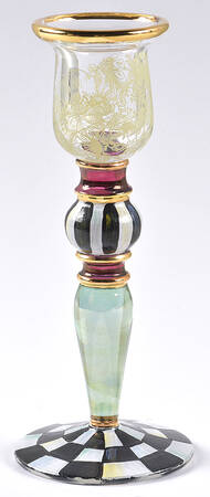 Blooming 7" Single Light Candlestick