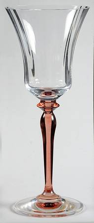 Jamestown Pink Water Goblet