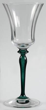 Jamestown Teal Water Goblet