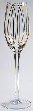 Cheers Gold Fluted Champagne