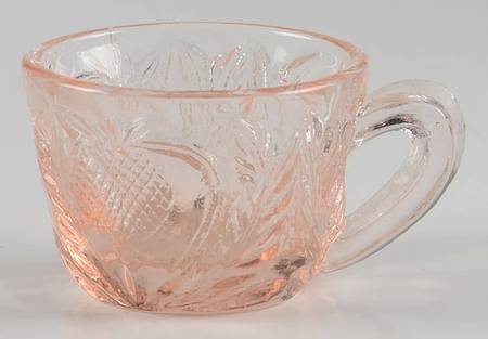 Inverted Strawberry Pink Miniature Punch Cup