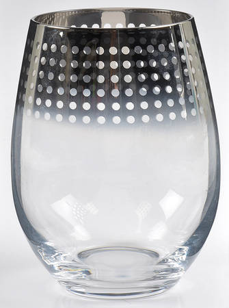 Cheers Metallic Ombre Stemless Wine