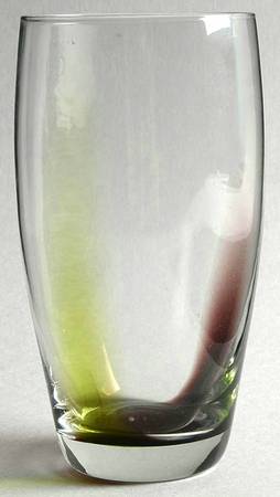 Kya Green & Purple Highball Glass