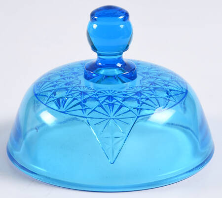 Queen Colonial Blue Lid for Sugar Bowl
