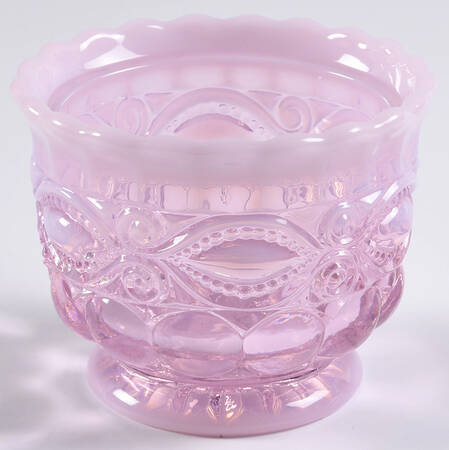 Eye Winker Pink Opal Honey Jar No Lid