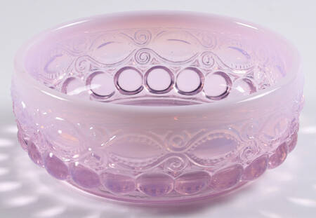 Eye Winker Pink Opal Candy Dish No Lid