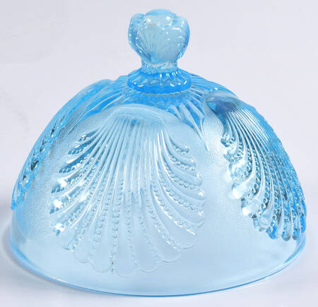 Shell Aqua Opal Lid for Round Butter