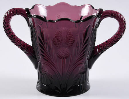 Inverted Thistle Amethyst Open Sugar