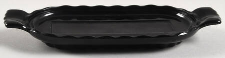 Anna Black 1/4 Pound Butter Dish, No Lid