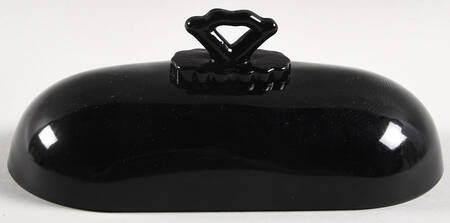 Anna Black Lid for 1/4 Pound Butter